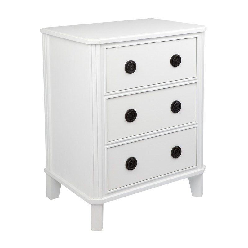 AIME Small White Bedside Table - Shop now at La Maison Australia