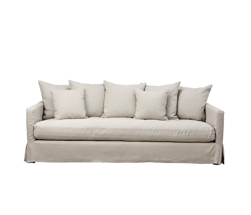 linen sofa maison