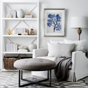 Hampton style chair and table