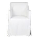 Saint Malo Dining Chair Crisp White Front