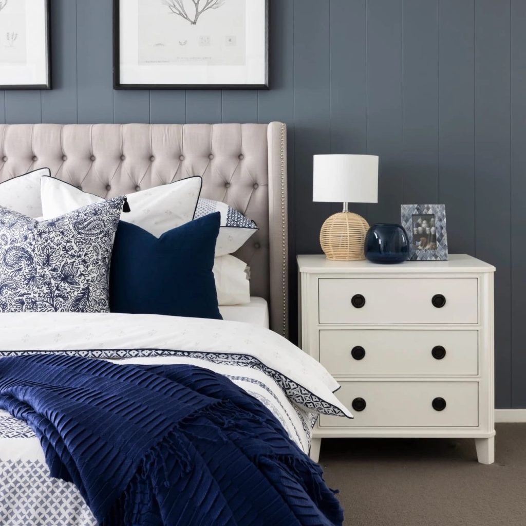 Hamptons style bedroom
