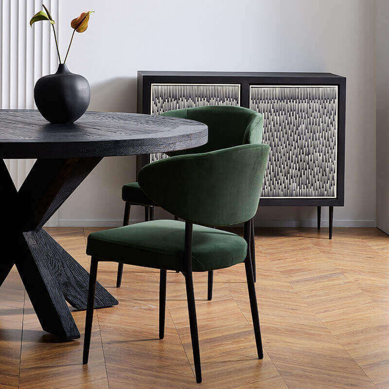 Peyton Dining Chair Moss Green Lifestyle